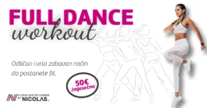 Full Dance Workout – plesne koreografije u PCZ Zagreb