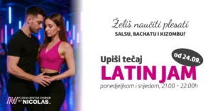 Latin Jam – plesni tečaj latino koreografija u PCZ Zagreb